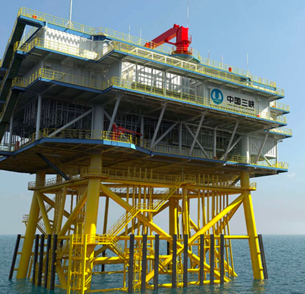Phát hiện tấm cọc Trung Quốc nặng 13.600 tấn ở giữa biển, cao hơn toà nhà 20 tầng, sắp hoàn thành nhiệm vụ lớn