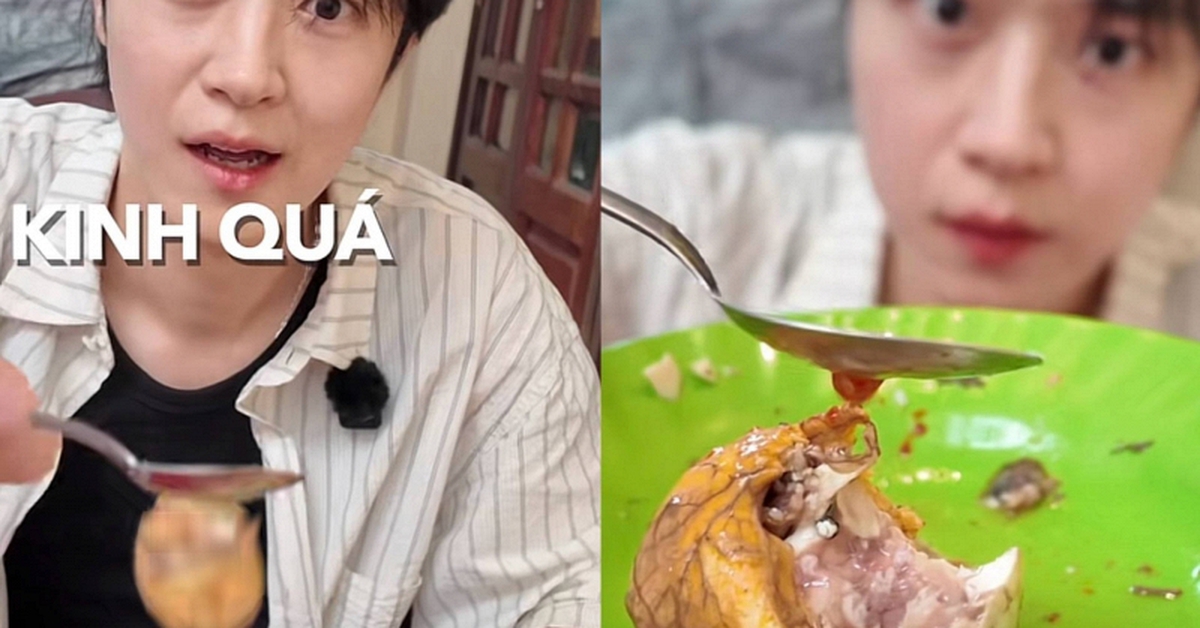 Khách Hàn lấy hết can đảm thử món độc đáo nhất tại Việt Nam, cái kết khiến nhiều người bất ngờ