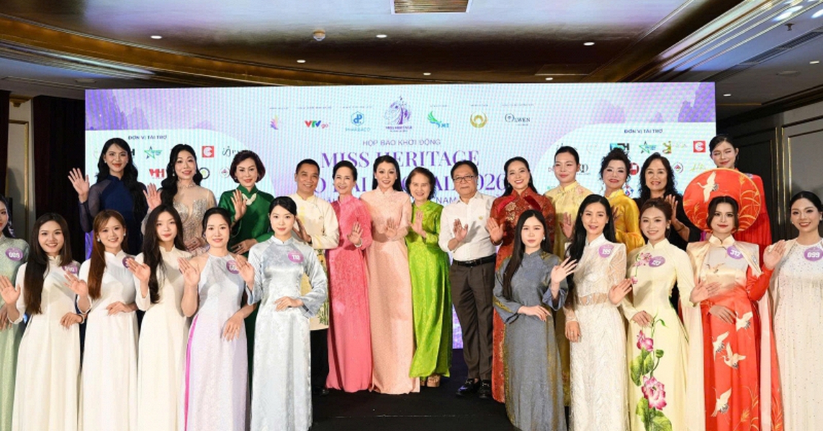 Lần đầu tiên có cuộc thi nhan sắc tôn vinh di sản áo dài dành cho phụ nữ Việt trên toàn thế giới