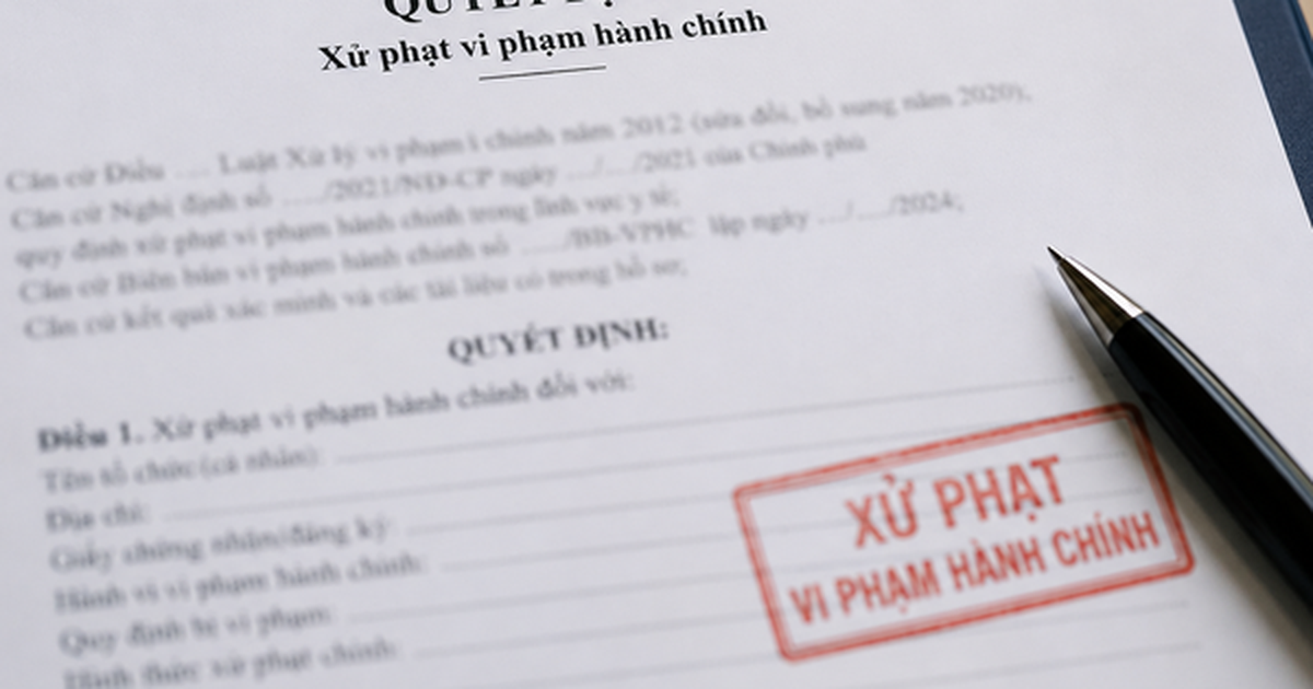 Loạt phòng khám bị xử phạt hơn 200 triệu đồng
