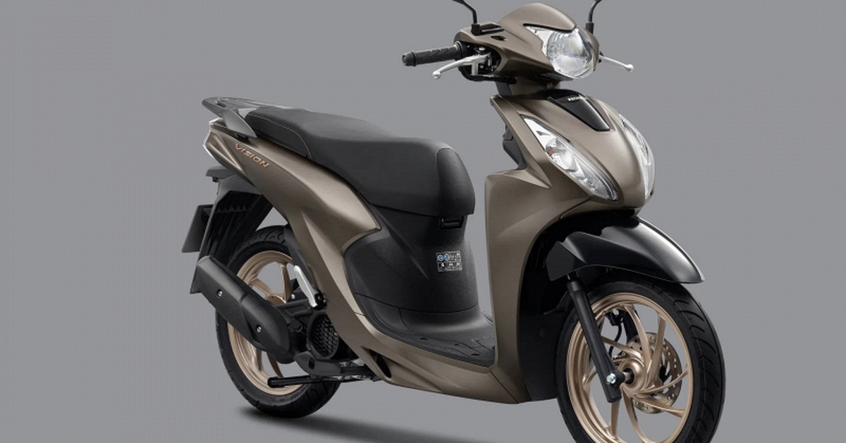 Xe máy Honda Vision giảm giá tiền triệu