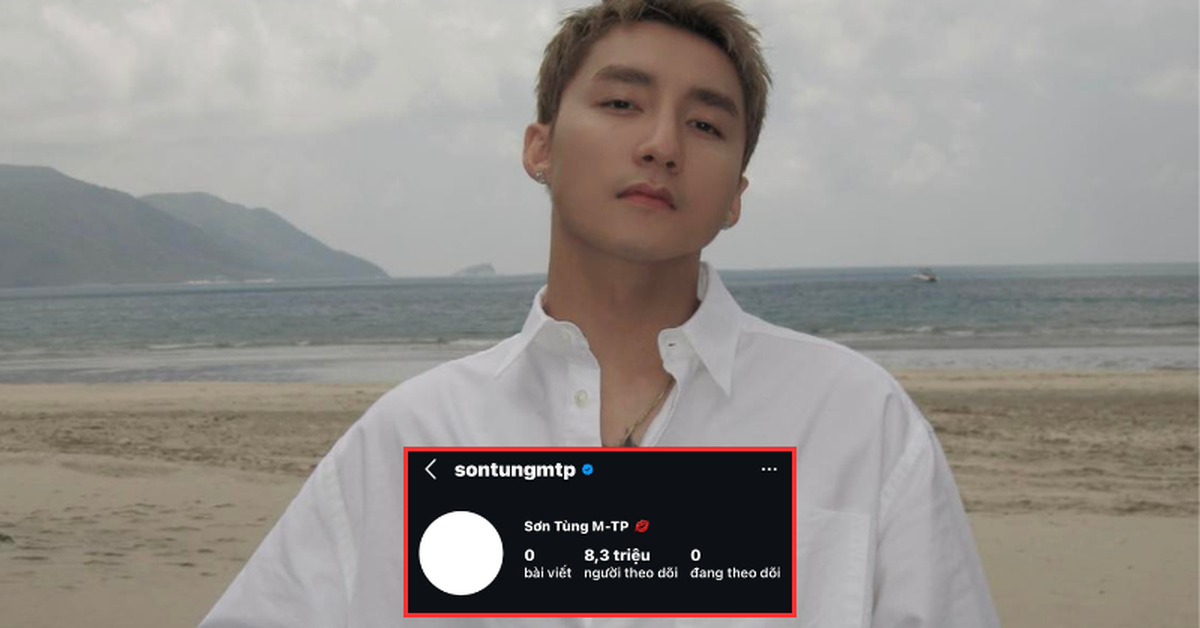 1 triệu bài đăng đưa Sơn Tùng M-TP lên thẳng top trending, Instagam 8.3 triệu followers trống trơn - chuyện gì đang xảy ra?