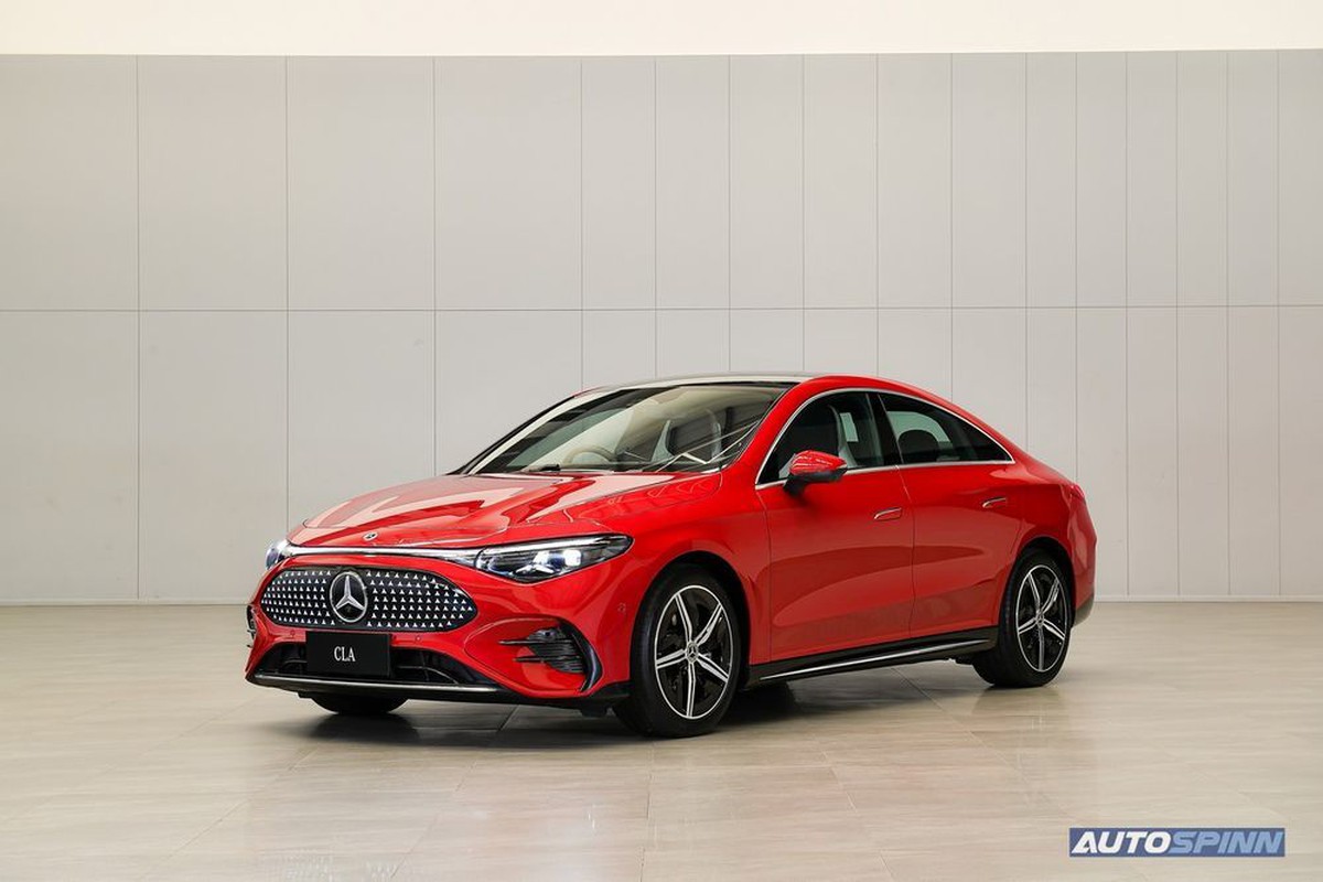 Mercedes-Benz CLA 2026 giá dự kiến từ gần 1,7 tỷ đồng tại Việt Nam: Có gói thể thao, mạnh hơn 220hp, chạy tới hơn 500km/sạc