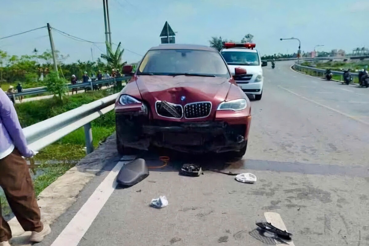 Tài xế ô tô BMW tông tử vong nguyên chủ tịch xã rồi rời khỏi hiện trường