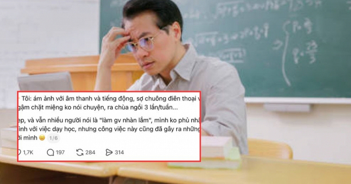 Lời than gây tranh cãi của một giáo viên: "Tôi ngậm chặt miệng không nói chuyện, ra chùa ngồi 3 lần/tuần"!