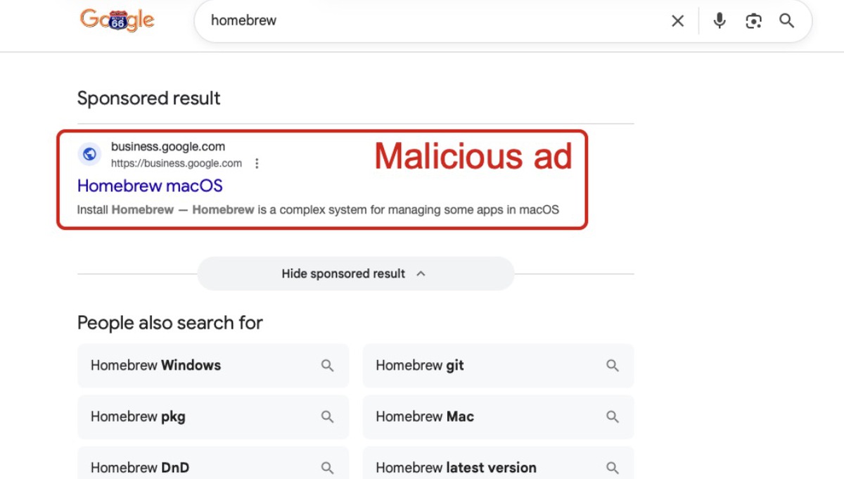 Hacker đang nhắm vào các máy Mac, và lần này qua chính quảng cáo của Google