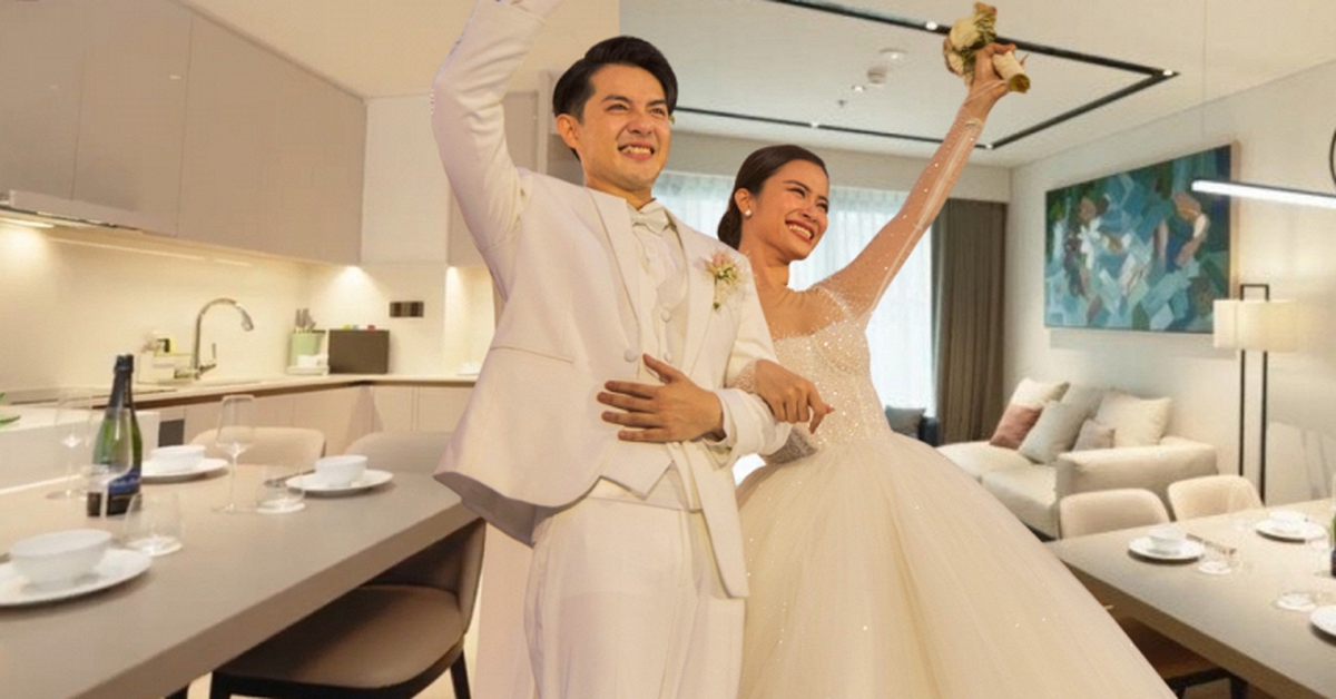 Thiếu gia tập đoàn nhựa cưới vợ mỹ nhân showbiz: Chuyện tình ngỡ như cổ tích, tổ ấm bạc tỷ khiến ai cũng trầm trồ