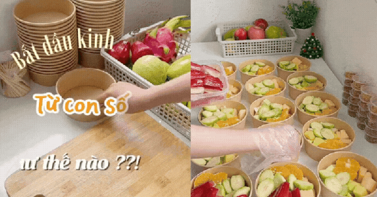 Nghỉ việc lương 10 triệu để bán trái cây gọt sẵn, ngày cao điểm 100 hộp: Cô gái trẻ ở TP HCM kiếm tiền từ điều ai cũng nghĩ đơn giản