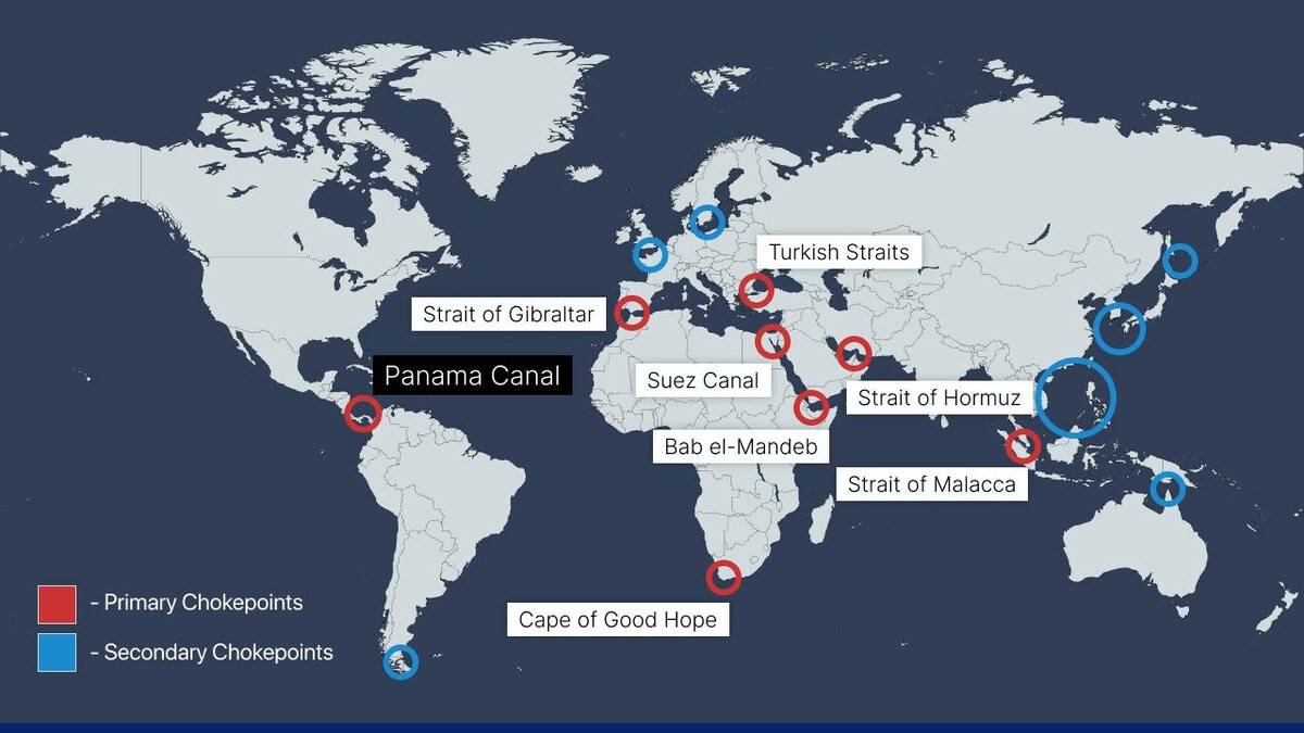 Sau Hormuz, liệu Malacca, Gibraltar và Biển Đỏ có khiến thế giới chao đảo?