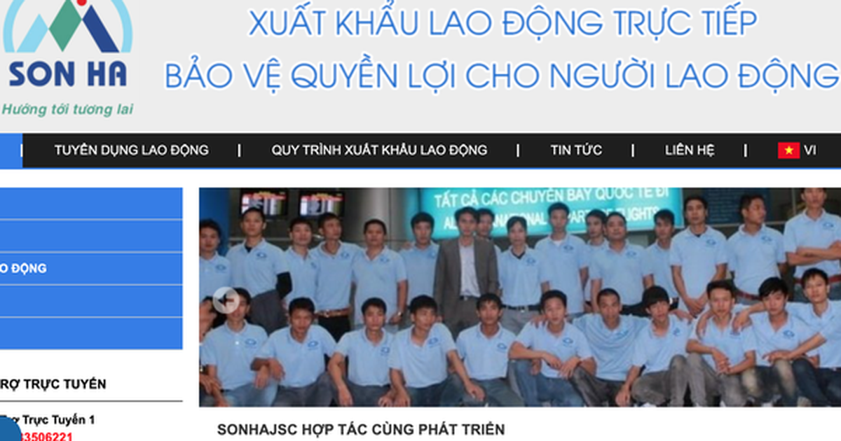 Một doanh nghiệp xuất khẩu lao động bị phạt 400 triệu đồng