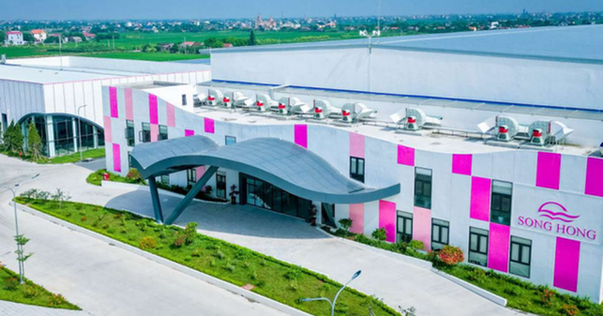 May Sông Hồng sắp chia cổ tức bằng tiền mặt tỷ lệ 10%
