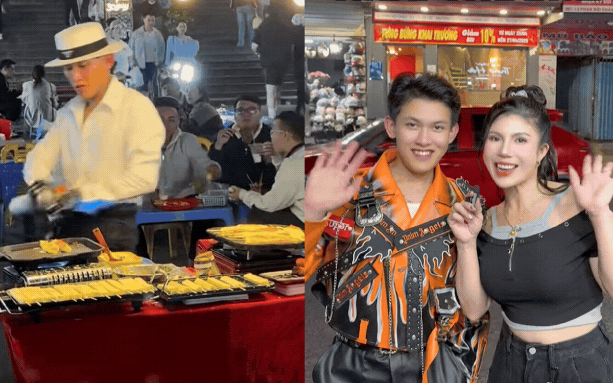 "Tổng tài phô mai nướng” Đà Lạt và vợ hơn 20 tuổi rời chợ đêm, mở quán: Bị chê bán mắc, phục vụ đánh DJ lạc quẻ?
