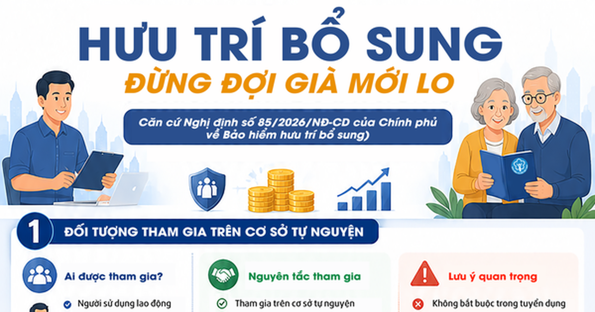 Hưu trí bổ sung: Đừng đợi già mới lo