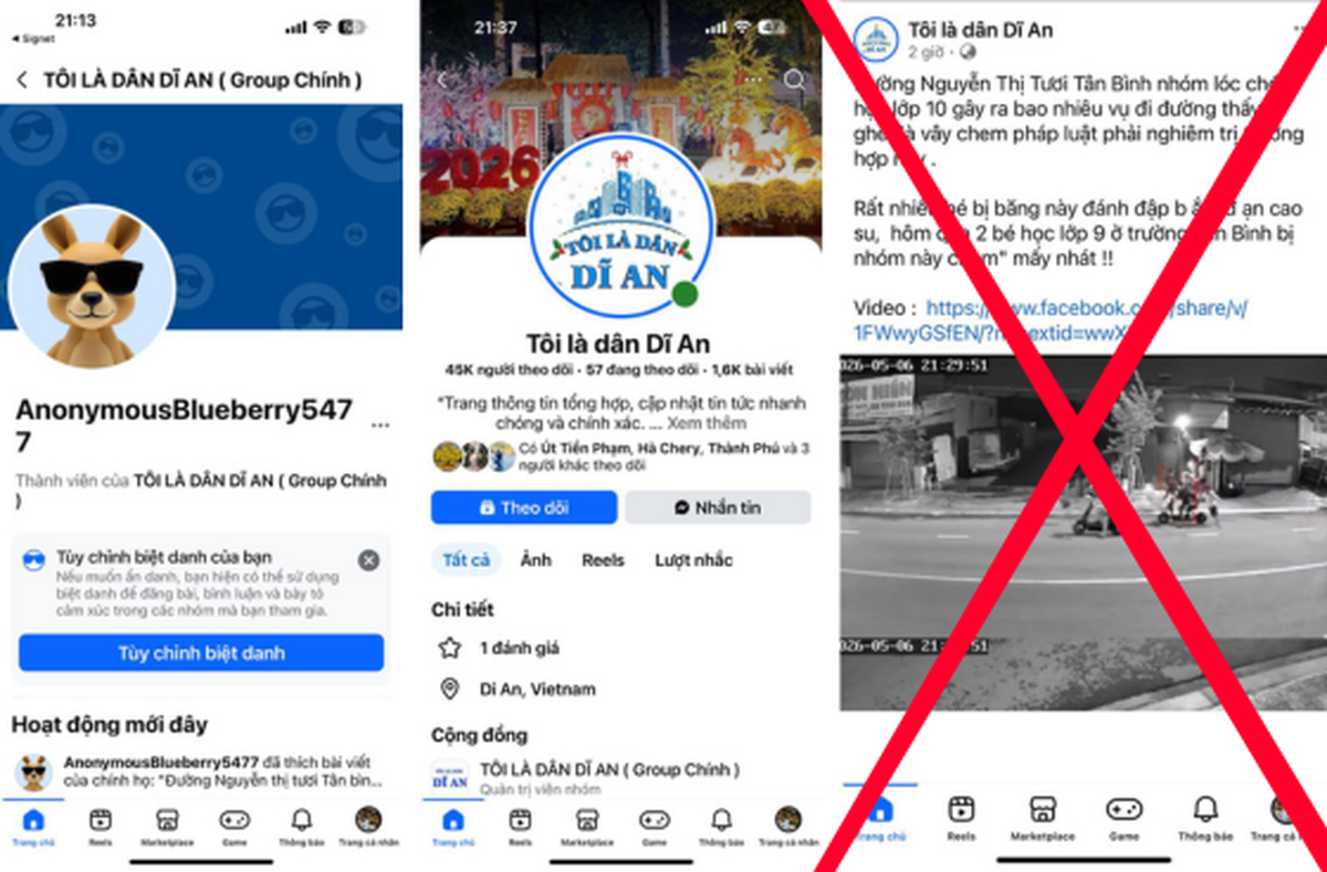 Công an truy tìm chủ Fanpage "Tôi là dân Dĩ An" vì đăng tin sai sự thật, gây hoang mang dư luận