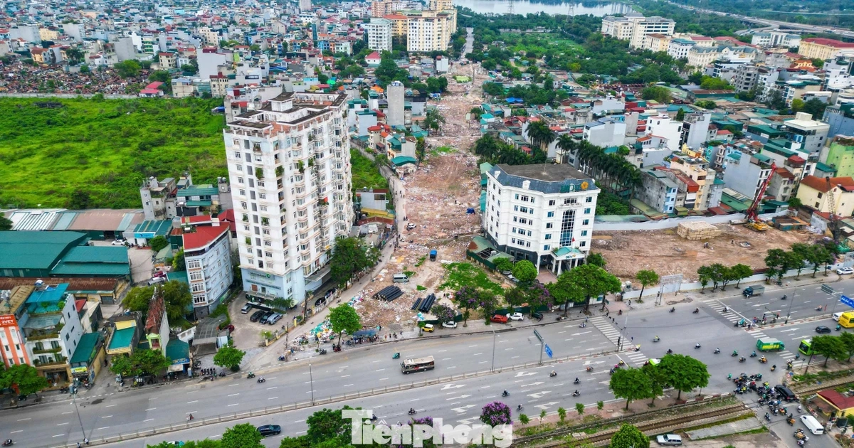 Diện mạo tuyến đường nối Tam Trinh - Giải Phóng sau khi bàn giao mặt bằng