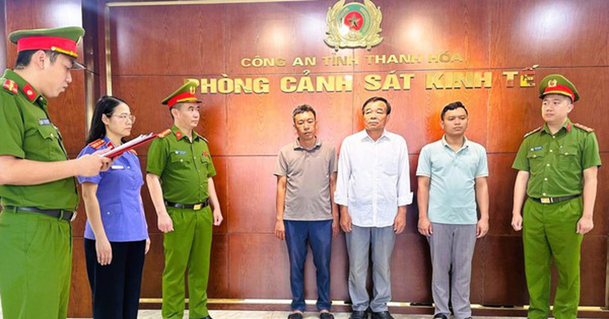 Một nguyên chủ tịch xã và 2 giám đốc doanh nghiệp bị bắt