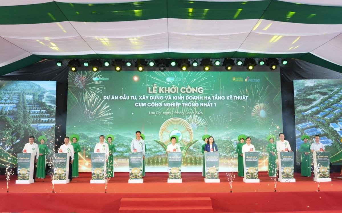 Shinec khởi công Cụm công nghiệp Thống Nhất 1: Kiến tạo hệ sinh thái công nghiệp xanh tại Lào Cai
