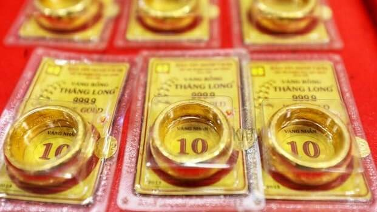 Giá vàng miếng, vàng nhẫn trơn chiều 9/5