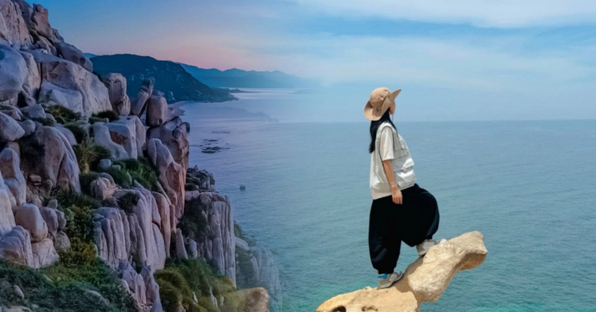 Cảnh báo mỏm đá chụp hình đang gây sốt ở Ninh Thuận: Đẹp nhưng tiềm ẩn nhiều nguy hiểm