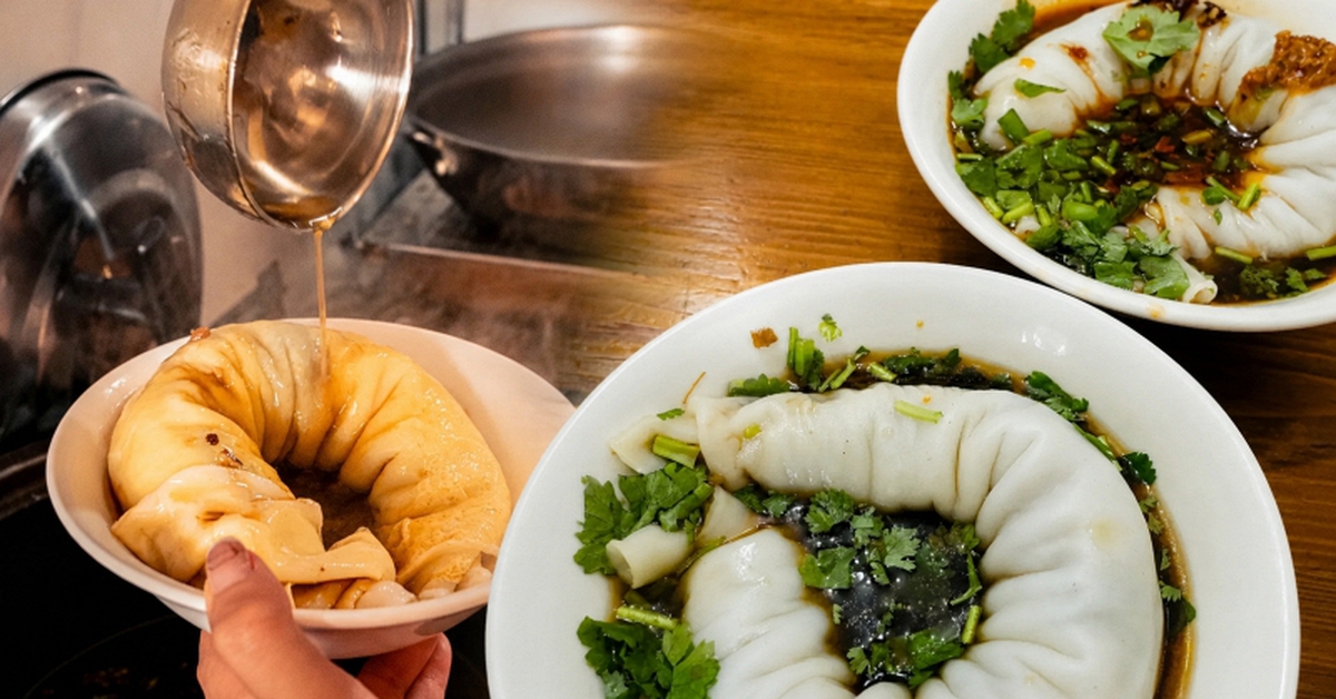 Một món ăn sáng "lạ tai" ở Trung Quốc khiến dân du lịch mê mẩn: Giống bánh cuốn Quảng Đông nhưng có một thứ làm nên khác biệt cả vùng