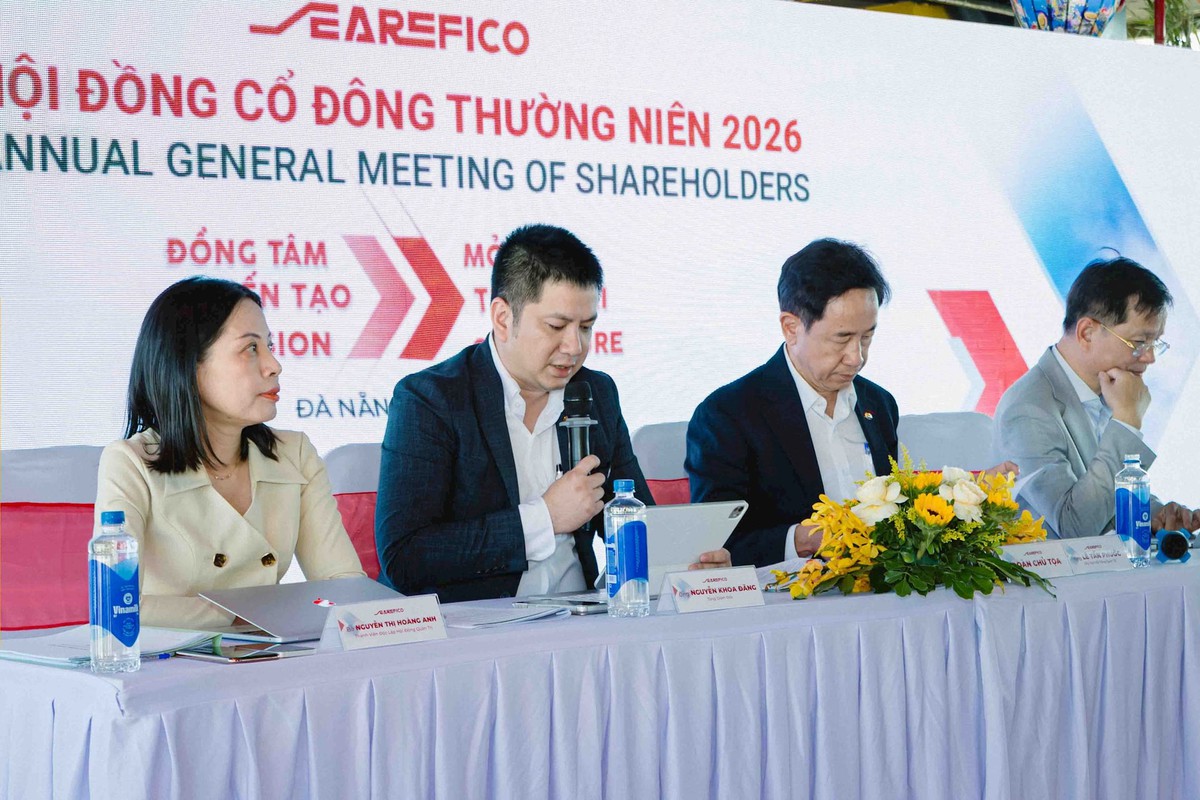 ĐHĐCĐ Searefico (SRF): Lượng Backlog đạt kỷ lục 3.000 tỷ đồng, hoàn tất thương vụ M&A Arico thu về hơn 500 tỷ đồng