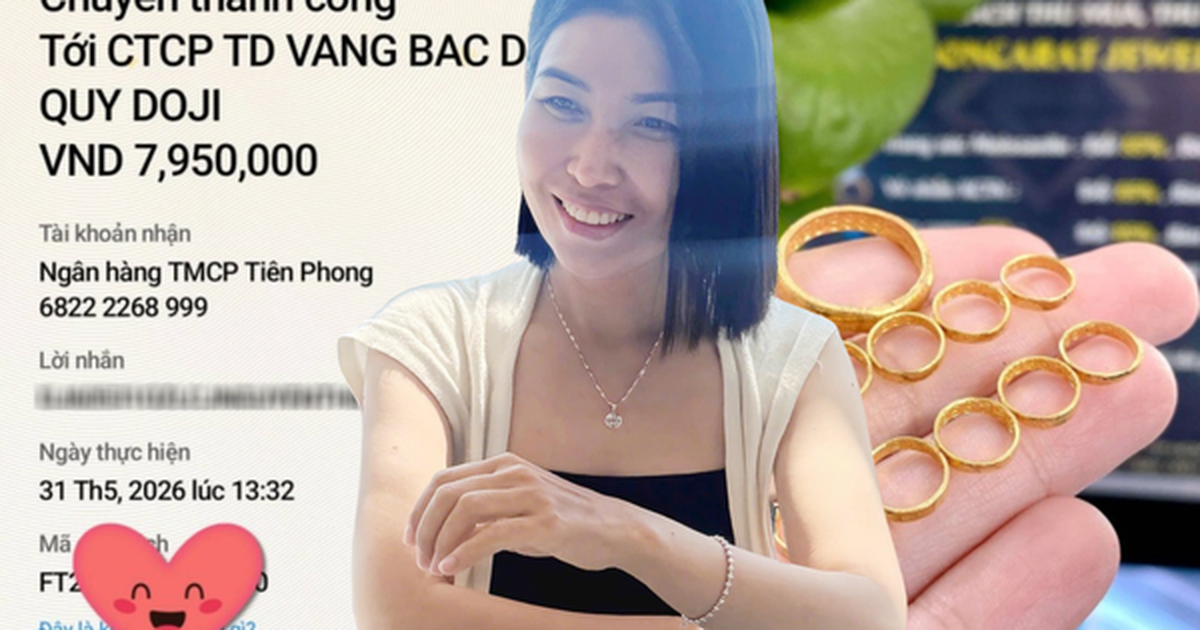 Trích 30k/ngày vào "quỹ mua vàng", mẹ 2 con ở TP.HCM gom tiền lẻ để mua vàng tích sản theo cách ít ai nghĩ tới