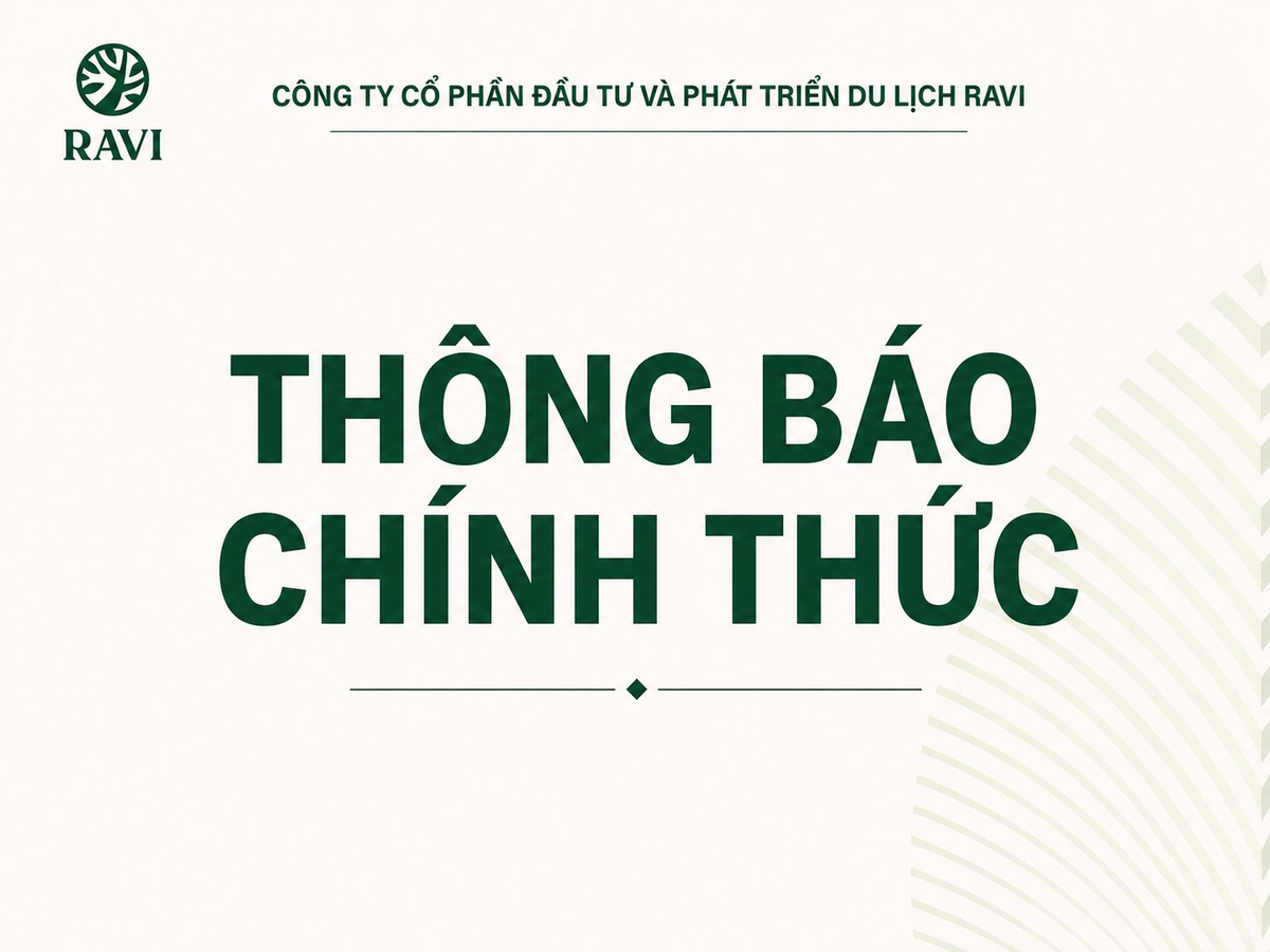 Sau loạt phản ánh về “bẫy hợp đồng kỳ nghỉ”, RAVI phát thông báo chính thức
