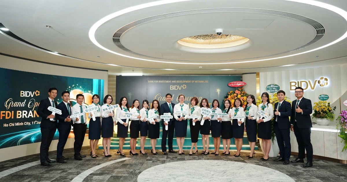 BIDV tiên phong ra mắt chi nhánh dành riêng cho khách hàng FDI