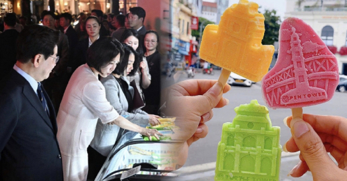 Việt Nam có 1 hàng kem bình dân đón Tổng thống Hàn Quốc, sản xuất tới 1 triệu lít/năm, nằm ngay báu vật của Hà Nội