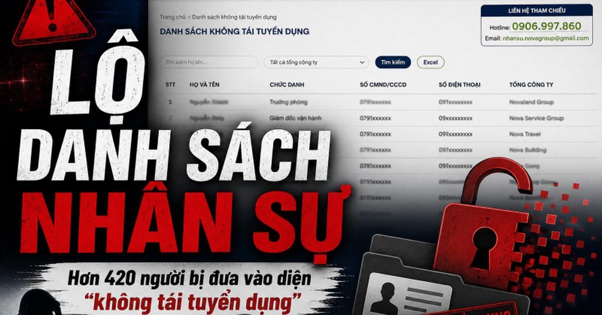 NovaGroup gây tranh cãi vì công khai danh sách ...