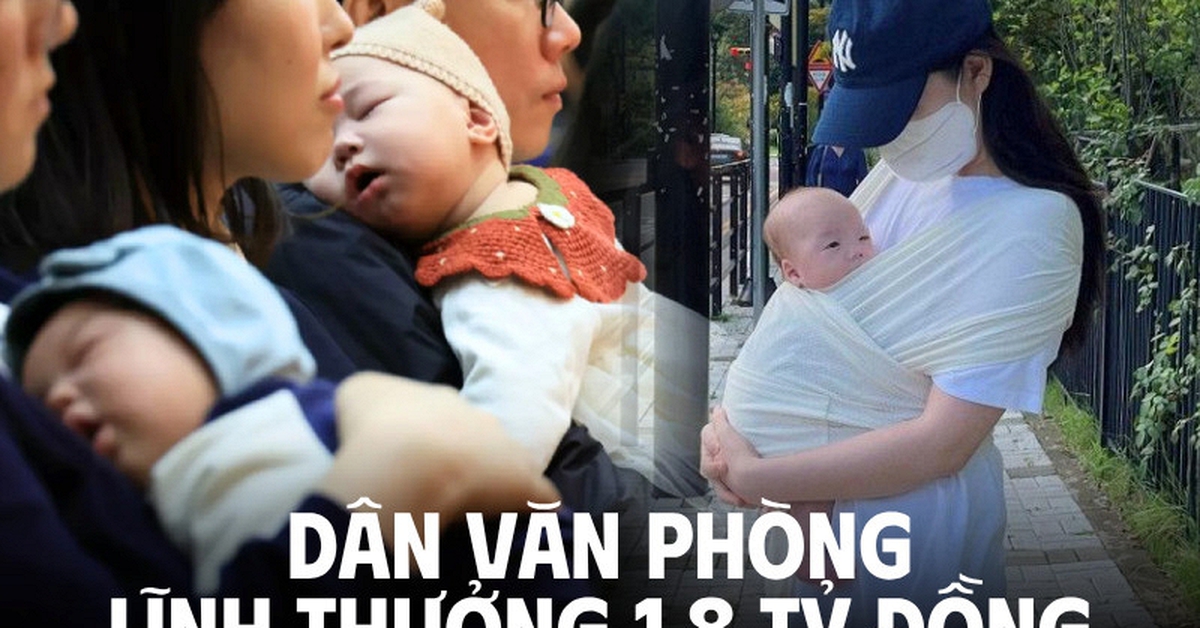 Một tập đoàn mạnh tay thưởng 1,8 tỷ đồng cho nhân viên khi sinh con, ai có 2 con thì lĩnh gấp đôi