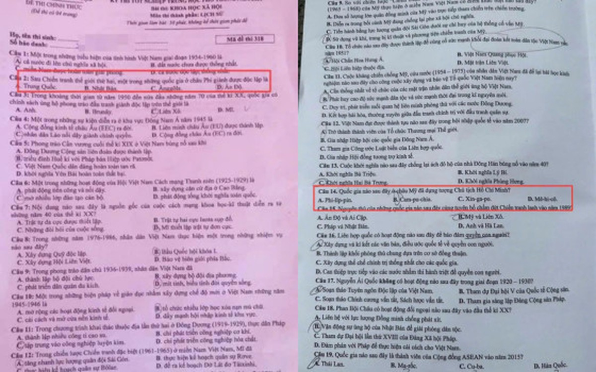 Bộ Giáo dục & Đào tạo “kiến tạo đẹp mắt” và những pha bỏ lỡ điểm số khó tin của sĩ tử trong kỳ thi Tốt nghiệp THPT