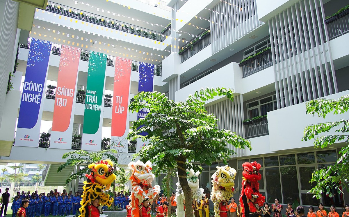 Việt Nam mới có thêm 1 công trình trường liên cấp rộng hơn 8.472m²: Là nơi Tập đoàn FPT của chủ tịch Trương Gia Bình kiến tạo nguồn nhân lực mang “DNA công nghệ”