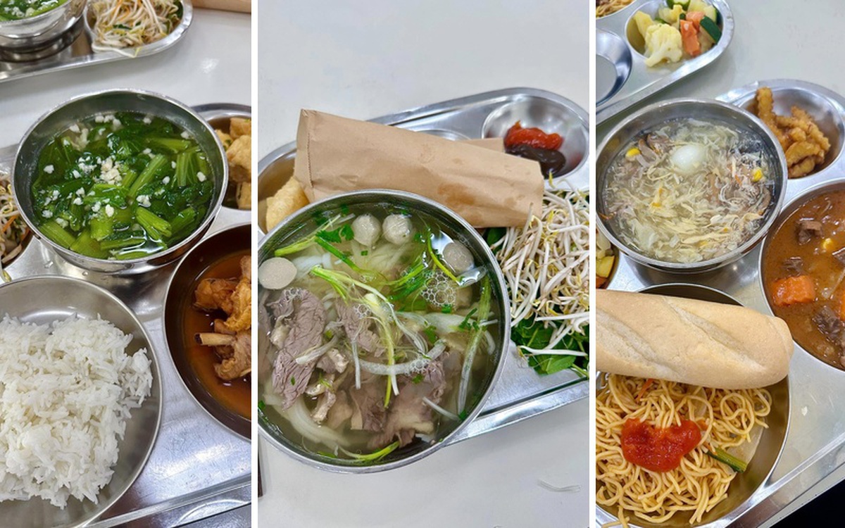 Bữa cơm bán trú 1 trường học ở Hà Nội khiến phụ huynh cũng mê tít: Cho người lớn đăng ký ăn cùng được không?