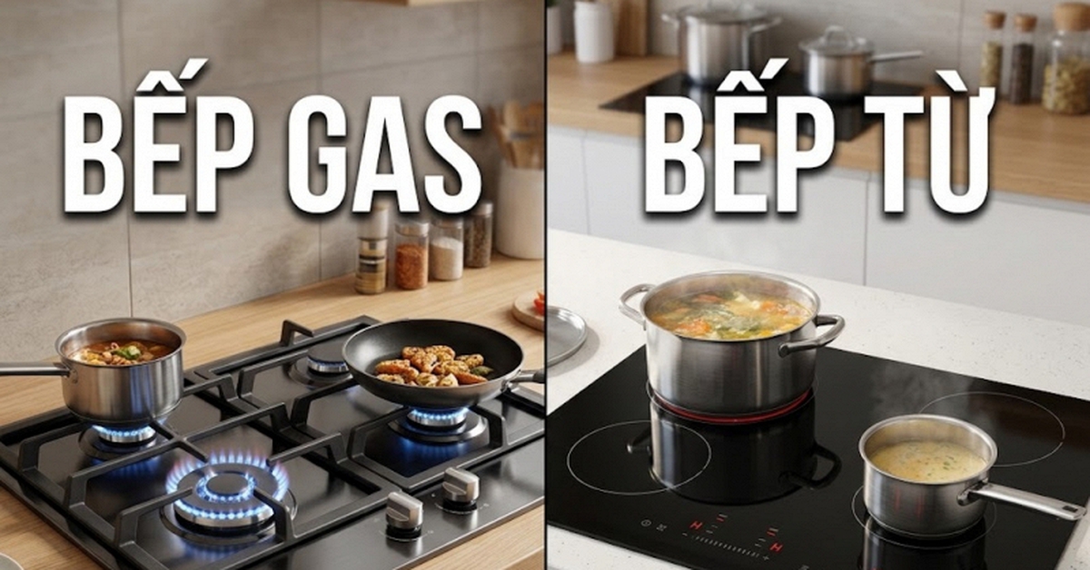Vì sao nhiều gia đình vẫn chuộng dùng bếp gas hơn bếp từ?