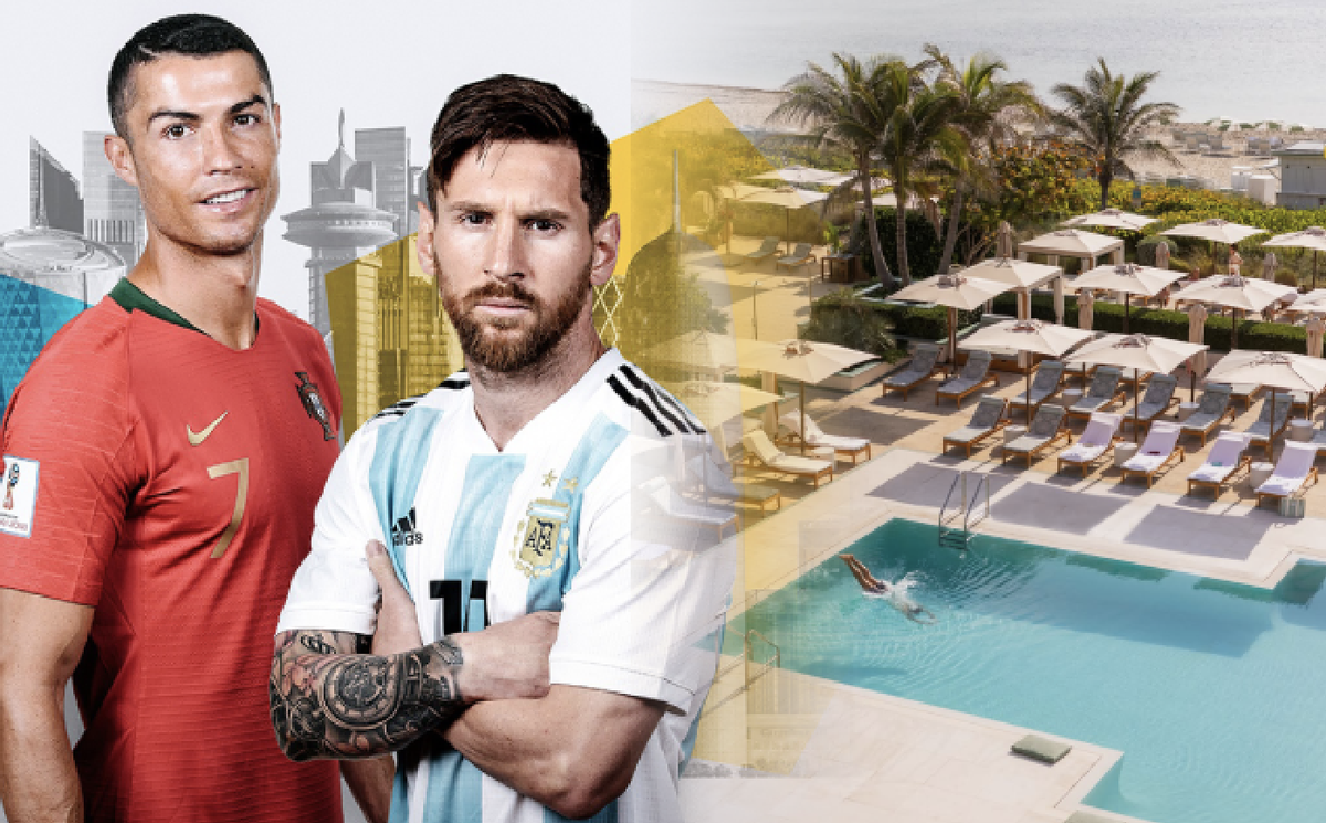 Ronaldo vung 164 triệu/đêm ở resort siêu sang, Messi khiêm tốn với khách sạn 5 triệu tại World Cup 2026