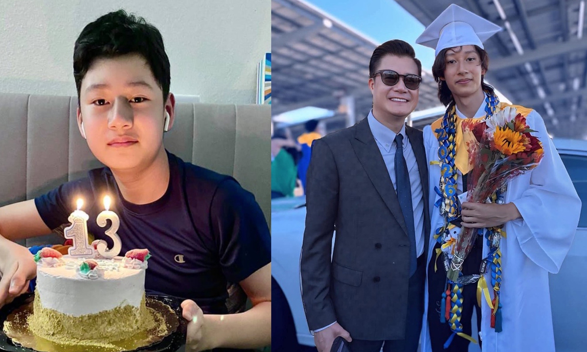 Con trai ca sĩ Quang Dũng: Cao 1m9, tốt nghiệp trường danh tiếng ở Mỹ