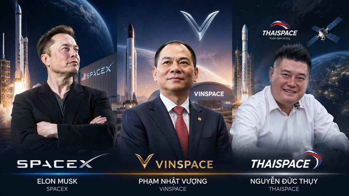 Mỹ có SpaceX, Việt Nam cũng có VinSpace, ThaiSpace