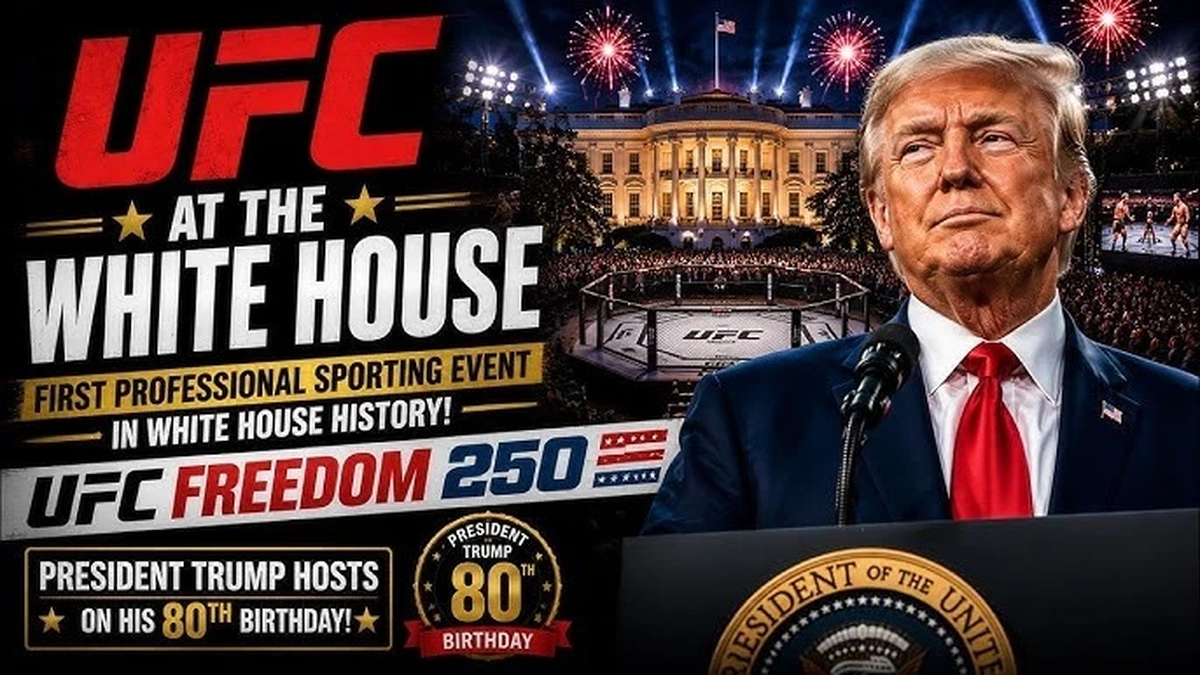 Mỹ tổ chức giải võ thuật tại Nhà Trắng nhân dịp sinh nhật Tổng thống Donald Trump