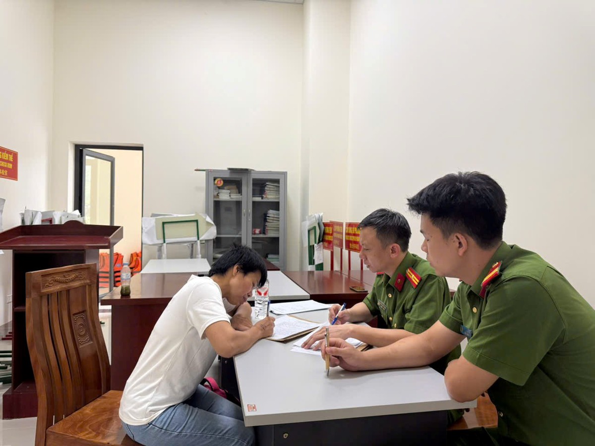 Bắt giữ thành công Nguyễn Thị Hoa SN 1980