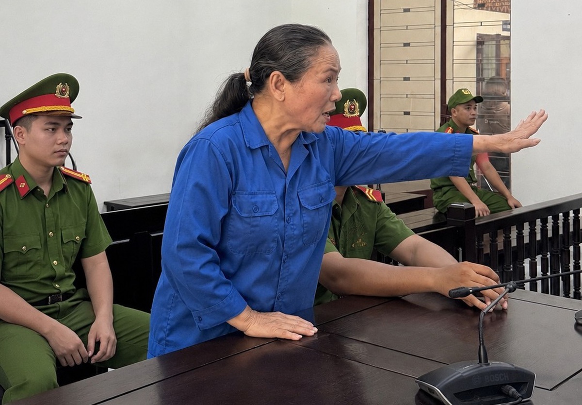 Tuyên án bị cáo Lê Thị Kim Liên 69 tuổi