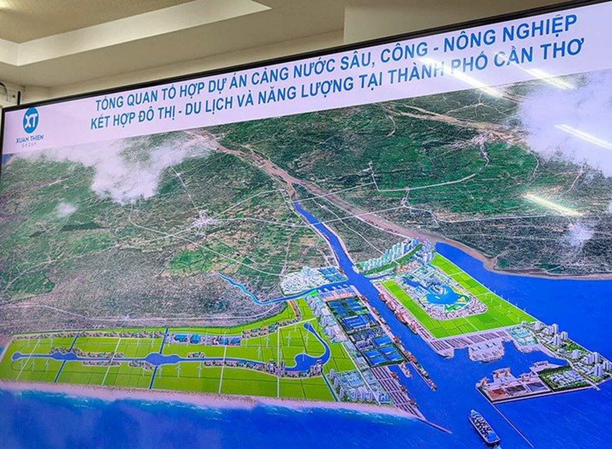 Siêu tổ hợp 132.600ha, hạt nhân là dự án lấn biển Trần Đề - Cù Lao Dung do đại gia Ninh Bình đề xuất được lãnh đạo tỉnh đặc biệt quan tâm