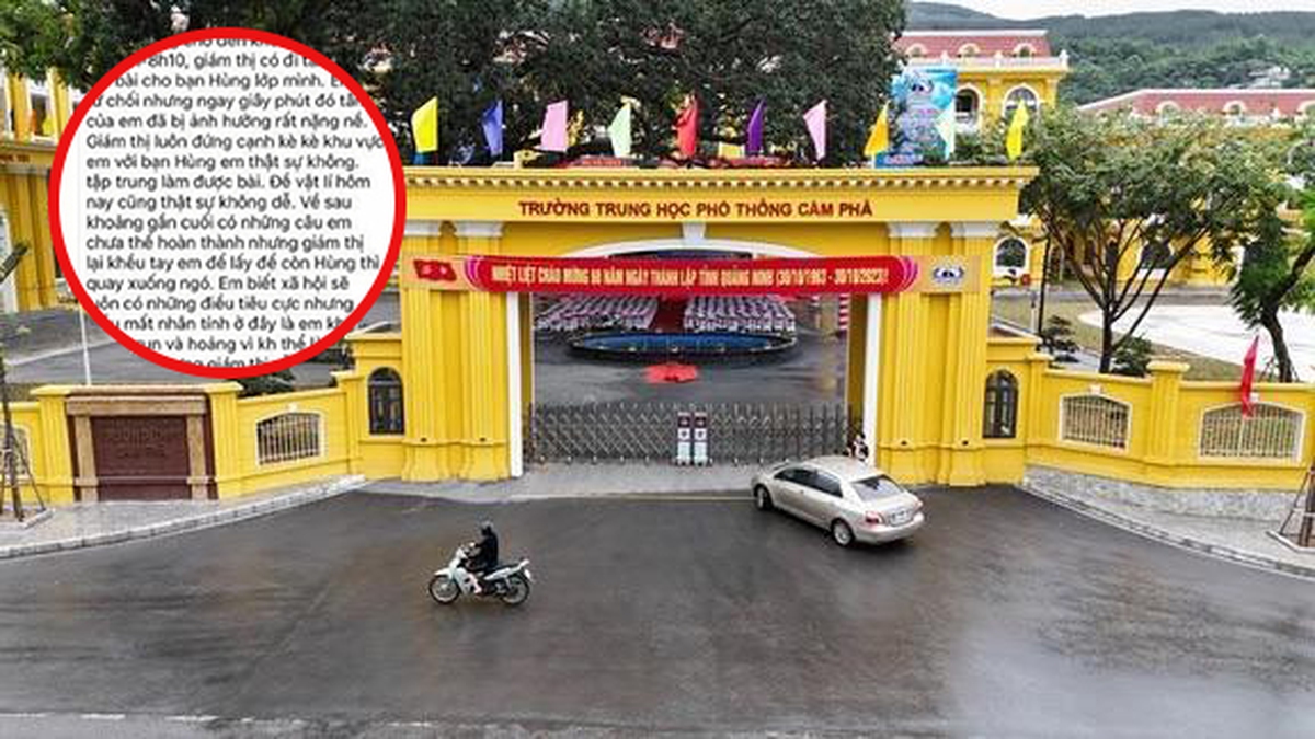 Vụ giám thị gợi ý thí sinh cho bạn xem bài thi tốt nghiệp ở Quảng Ninh: Kỷ luật 3 giáo viên