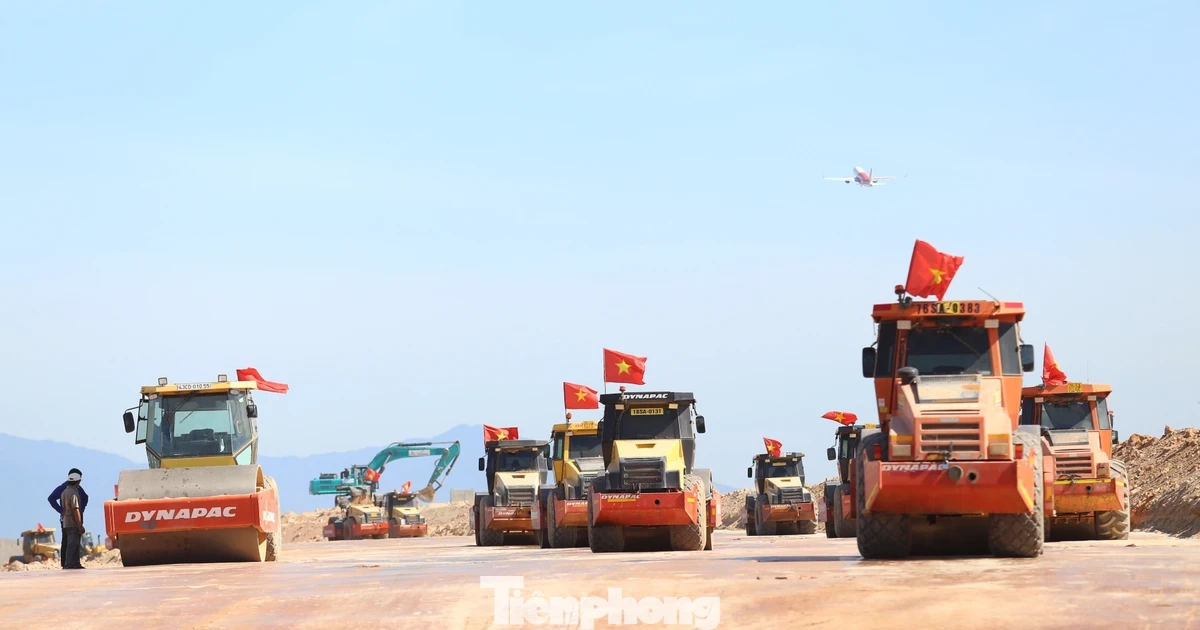 Dốc tổng lực "chạy nước rút" dự án sân bay Phù Cát