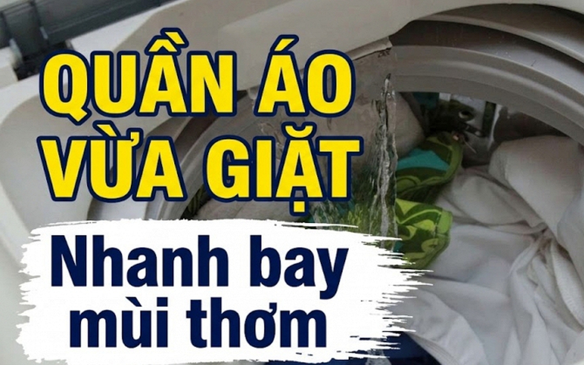 Vì sao quần áo mới giặt xong lại nhanh bay mùi thơm?