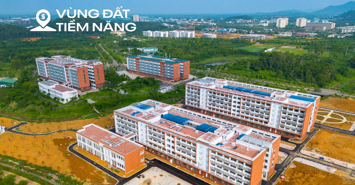 Bất ngờ trước diện mạo mới của đại học rộng nhất Việt Nam trên khu đất rộng gấp đôi hồ Tây, nơi sắp đón hơn 17.000 sinh viên