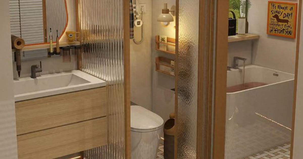 Quên phòng tắm kiểu cũ đi: Thiết kế 3 khu riêng biệt giúp không gian luôn khô ráo, rộng rãi và tiện nghi hơn