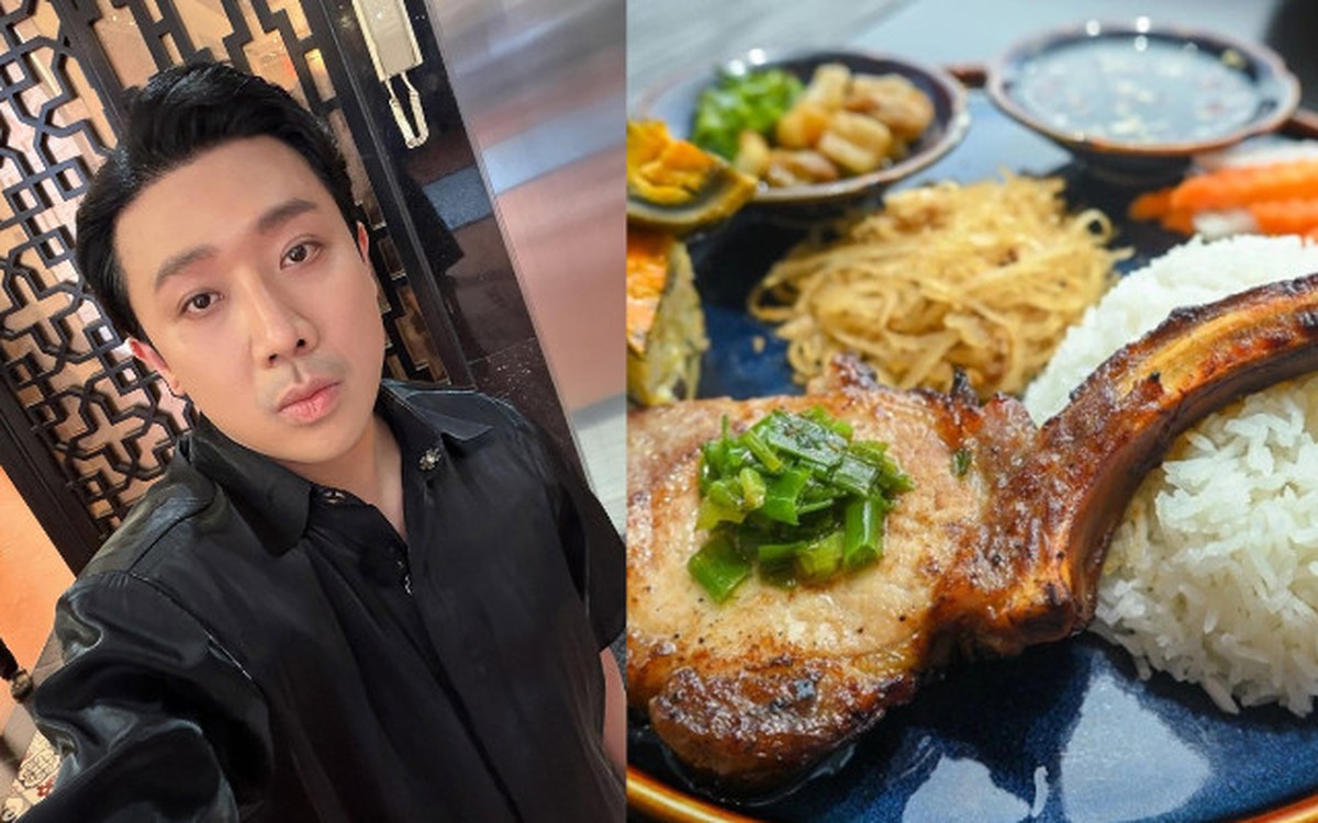 Trấn Thành ăn sáng tại nơi định giá 4000 tỷ, gây sốc với dĩa cơm tấm được nấu từ thịt heo hoàng gia Tây Ban Nha