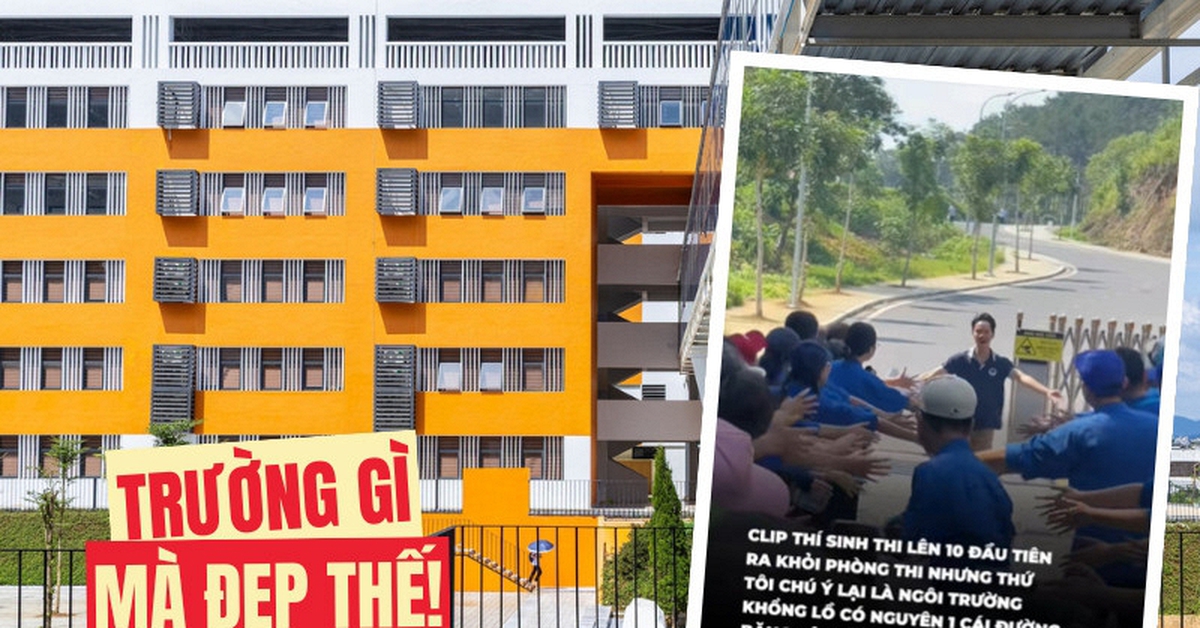 Một trường THPT bất ngờ gây bão MXH trong kỳ thi lớp 10 năm nay, nhiều người xem ảnh ngỡ ngàng: Sao mà "hoành tráng" thế này!