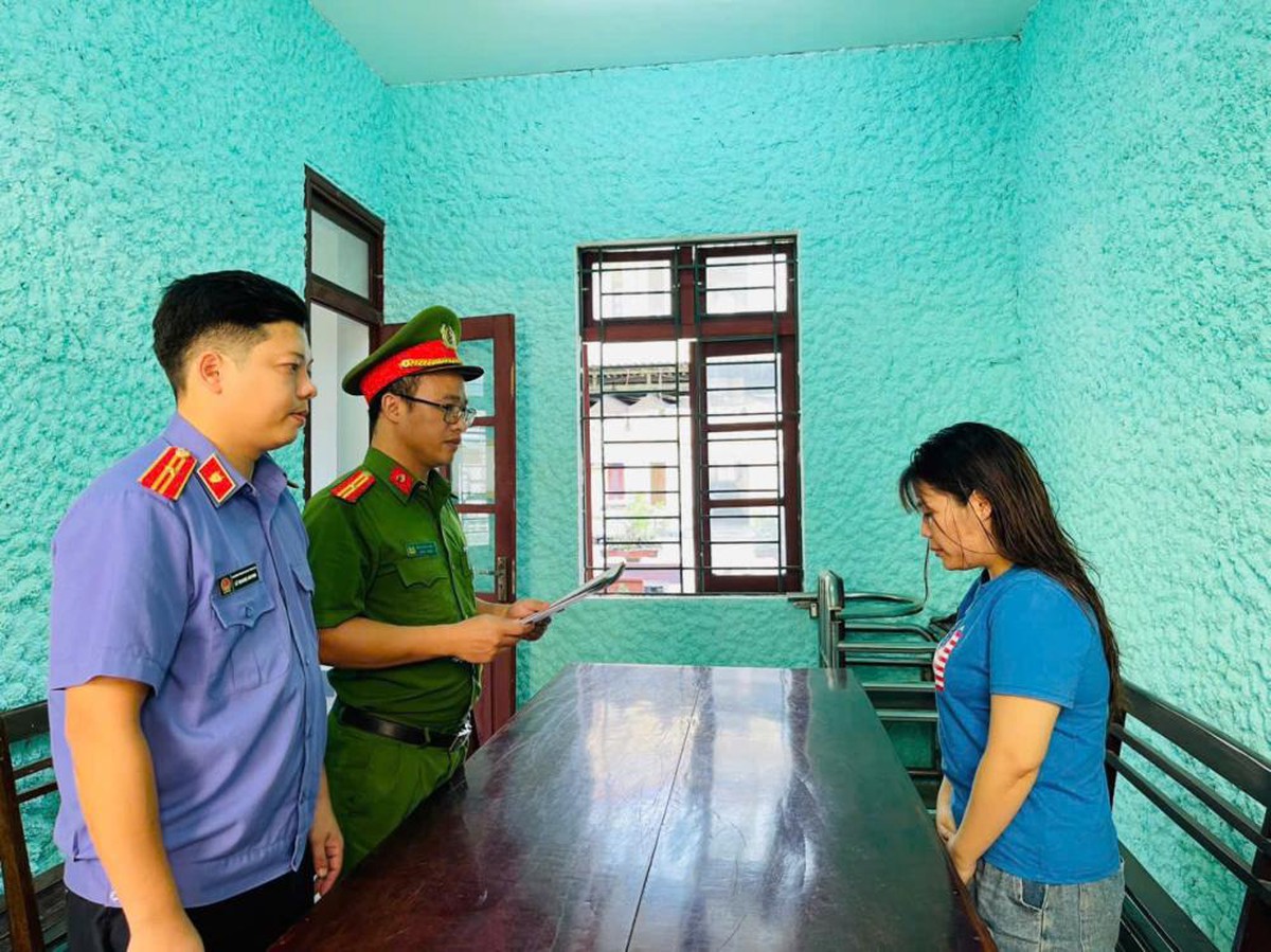 Kiểm tra nhà nghỉ, bắt Nguyễn Thị Mỹ Lệ 31 tuổi